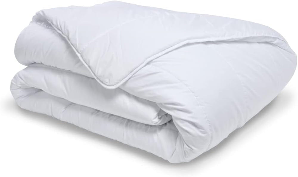 Bleu Calin Couette hiver pour 1 personne, très chaude, très moelleuse - Microfibre - 140X200Cm Couettes et couettes Naty Shop 140 X 200 Cm