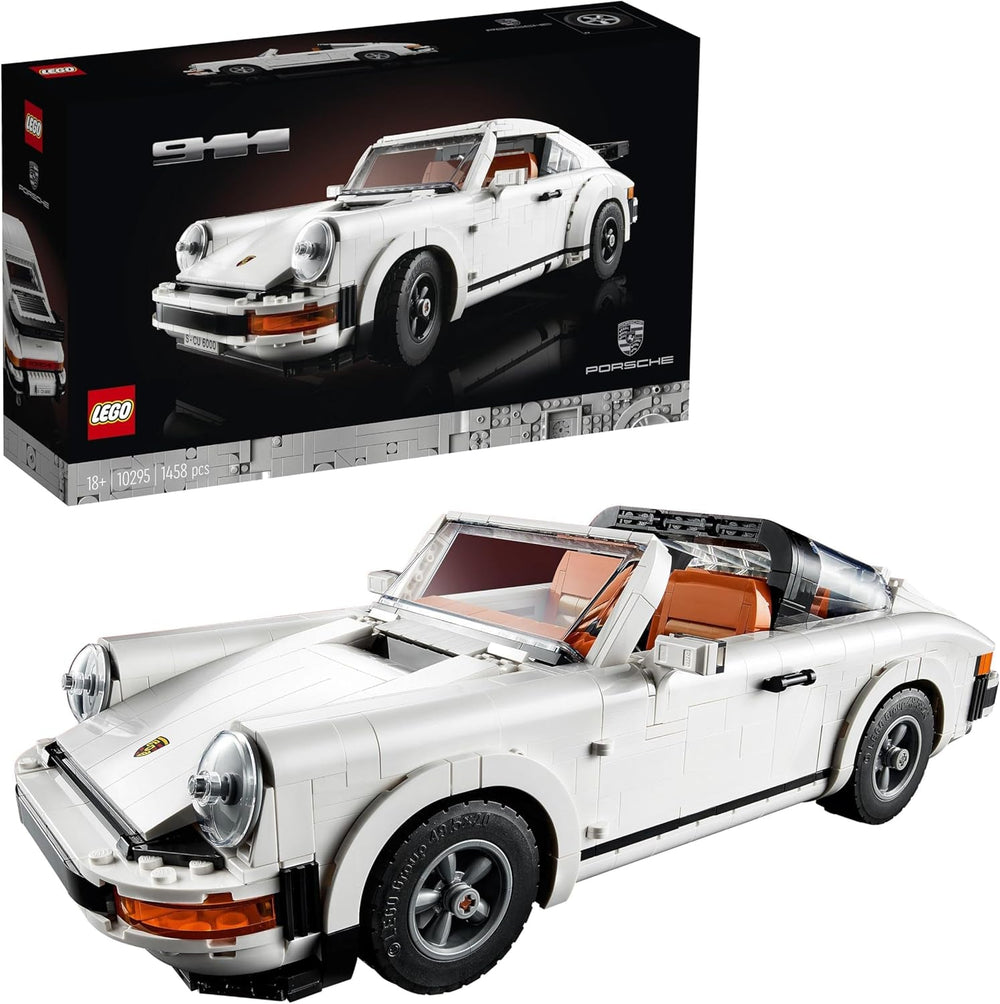 Modèle de voiture LEGO Icons Porsche 911 pour adultes, kit de modèle de voiture de course à collectionner 10295 ensembles de construction Besuche den LEGO-Store Single