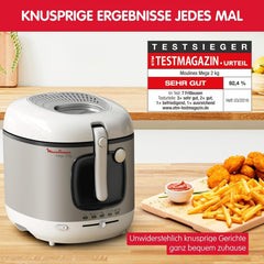 Friteuză AM4800 Mega 2Kg, friteuză cu ulei, filtru miros, 1800 W Electrocasnice Naty Shop