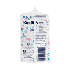 Serviettes Bébé Kindii Pure - 100% coton - Grandes serviettes carrées pour peaux sensibles - Remplace les lingettes humides - Douces - Bords doux Lingettes humides pour bébé Naty Shop