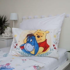 Linge de lit enfant, l'ours Winnie et ses amis, 100% coton Linge de lit - enfant Naty Shop