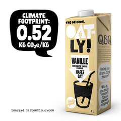 Oatly Haferdrink Vanille 1L (paquet de 6)