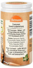 Ostmann Gewürze Couscous Gewürzzubereitung, 50 g (Verpackungsdesign kann deweichen)