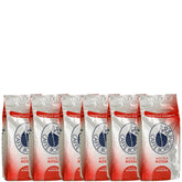 Caffé Borbone Miscela Rossa 6x 1000g en Italien | Café Borbone | Ganze Bohnen | 100% robuste | + Jassas Geback