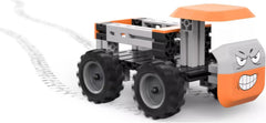 fischertechnik Junior Pro 576100 – Konstruktionsspielzeug für Kinder, Baukasten mit 7 Modellen inkl. Löschfahrzeuge, ab 5 Jahren, orange