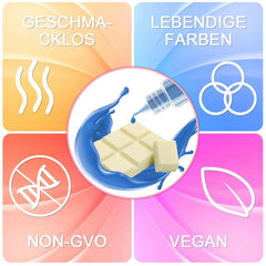 Colorant alimentaire liposoluble – 30 ml de colorant alimentaire concentré à base d'huile pour chocolat, ensemble de colorants alimentaires pour décoration de gâteaux, fondant, crème au beurre, pâtisserie, travaux manuels (bleu marine)