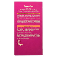 Ceai organic Sweet Chai, 20 pliculețe, 40 g (pachet de 3)