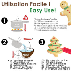 Scrapcooking - Lot de 4 Crayons de Couleur Chocolat de Noël - Marron, Blanc, Vert et Rouge - Colorants Comestibles - Colorant Alimentaire pour Écrire - Écrire et Dessiner sur Desserts, Gâteaux et Biscuits - 7060