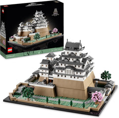 LEGO Architecture Kit de modèle du château de Himeji pour adultes Collection Landmark Ensemble de fans de jardinage créatif et de culture japonaise avec arbre en fleurs de cerisier Cadeau pour lui et elle 21060 Ensembles de construction Besuche den LEGO-Store Single