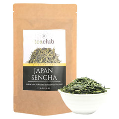 Thé vert japonais Sencha en vrac 100g, thé vert japonais de Kyushu, variété d'arbuste Oku Midori, Teaclub Green Tea