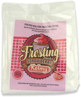 Poudre de glaçage fraises Kelmy, 300 grammes Naty Shop Glazes and Decor