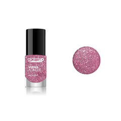 Glam'Up Paris, vernis à ongles ultra brillant, longue tenue et à séchage rapide, n°1. 129, paillettes roses