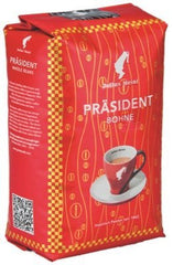 Café Julius MEINL President, grains entiers, 5 paquets de 500 g chacun, total 2,5 kg