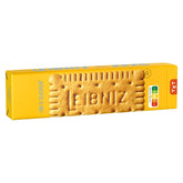 LEIBNIZ Biscuits au Beurre - 30% Sucre, 150g, Biscuits au Beurre Faible en Sucre, Véritables Biscuits Croquants à 52 Dents (1 x 150g)