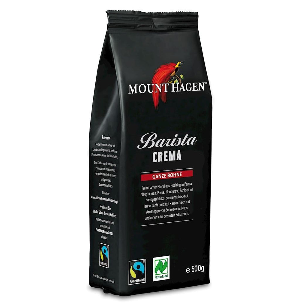 Café Crème Barista en Grains Entiers Bio FT Naturland 500g