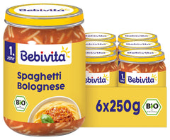 Spaghettis bolognaise pour enfants, 250g, paquet de 6 (6 x 250g)