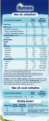 Humana Kindergetränk 1+, ab 1 Jahr, Milchpulver für Kindermilch, nährstoffreiche Milch für Kleinkinder, as gelegentliches Milchgetränk oder zur Mahlzeit, 650 g