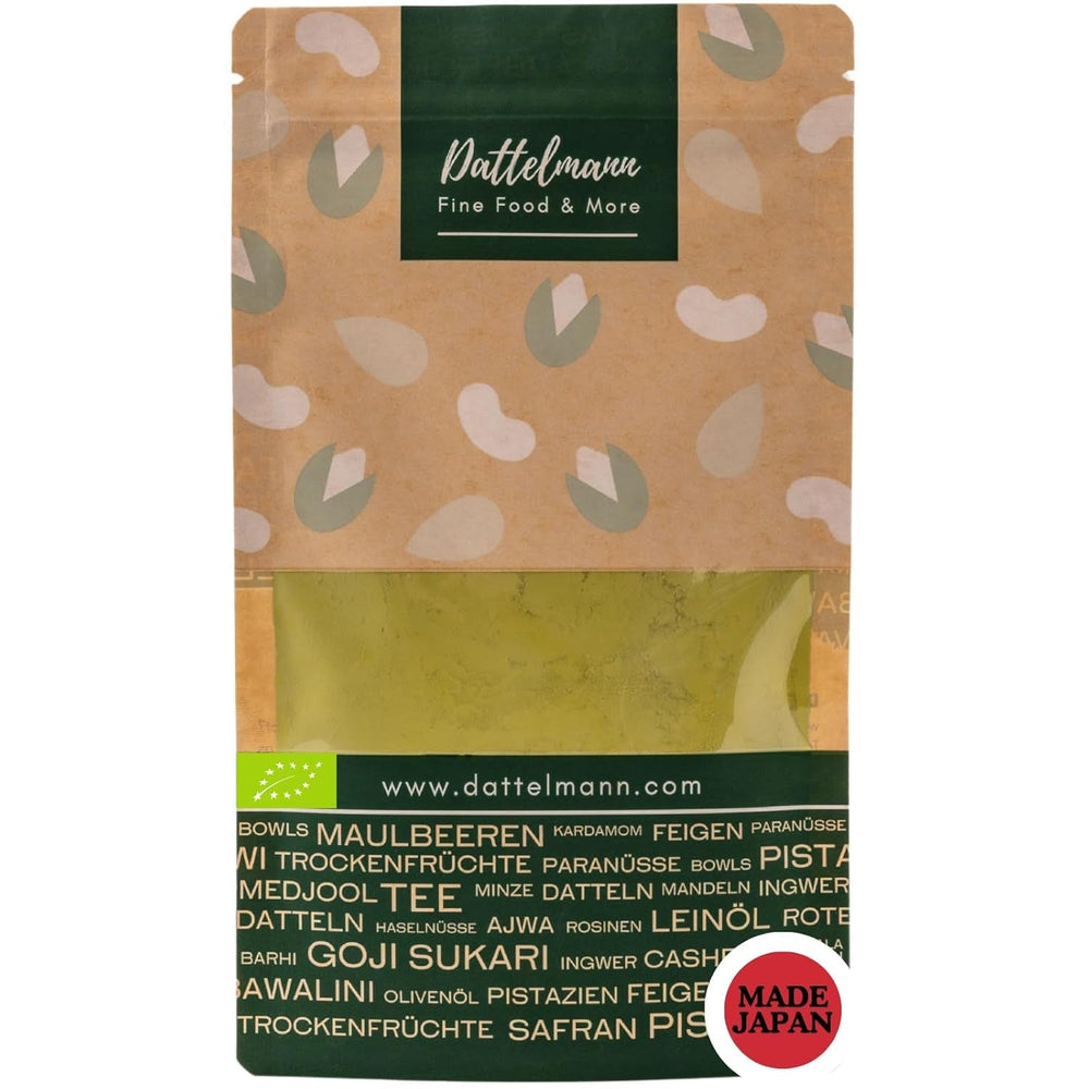 DATTELMANN® - Poudre de thé Matcha bio 100 g – Original du Japon