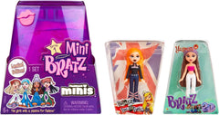 Poupées Bratz Miniverse MGA's Y2K Nostalgia Flashback Minis en édition limitée – PACK SURPRISE – 2 mini poupées Bratz et vitrine – Excellent cadeau pour les enfants et les collectionneurs de 6 ans et plus