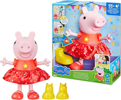 Peppa Pig Peppa'S Mud Puddle Party Doll - Version allemande, poupées roses ou roses Naty Shop