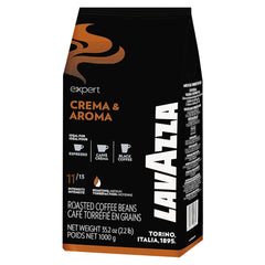 LAVAZZA CREMA CLASSICA EXPERT Café, en grains, 1 kg