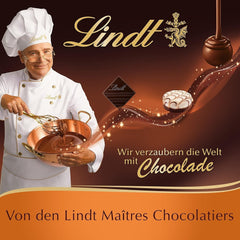 Chocolat Lindt - GLASUR Vollmilch | 10X200G | Vollmilch Glasur Für Einen Feinen Überzug Bei Kuchen, Torten, Gebäck or Eis | VERRE | Retour | Schokoladengeschenk Glaçures et Décor Naty Shop