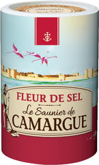 Le Saunier de Camargue Fleur De Sel en Dose de 1 kg, Premium Meersalz aus Süd-Frankreich, Ideal zum Verfeinern von Gerichten