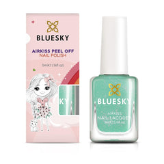 Vernis à ongles Bluesky Kids - Turquoise Splash, Vert Turquoise. Vernis à ongles facile à décoller, non toxique, à base d'eau, sans glissement, pour enfants, 5 ml