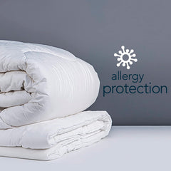 Couette anti-allergie Snuggledown Freshwash, 13,5 Tog Winter Warm, coton, blanc, lit simple Couettes et couettes Naty Shop