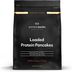 Protein Works - Pfannkuchen protéiné chargé | Mélange de pâtisseries haut de gamme | Crêpes Eiweiss | Crêpes protéinées | 8 portions | Naturel | 500G Mélange pour la pâtisserie et la cuisine Naty Shop 500 G (1Er Pack) Natürlich