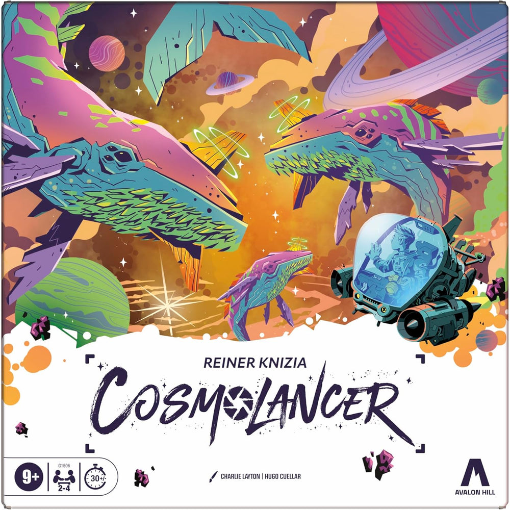 Cosmolancer, un jeu de société stratégique de Reiner Knizia