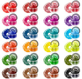 Colorant alimentar pudră - 24 coloranți alimentari foarte concentrați, coloranți alimentari vibranți pentru prăjituri, macaroane, fondant, gătit, glazură, cremă de unt, fursecuri - 2 g (fiecare)