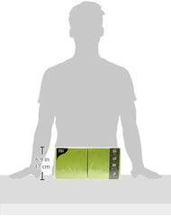 250 serviettes 3 épaisseurs pliées 1/4 33 cm x 33 cm vert pomme (lot de 2)