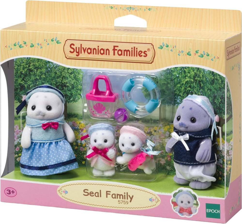 Sylvanian Families - 5759 Figurine animale de la famille des phoques, jouet détaillé pour les 3 ans et plus