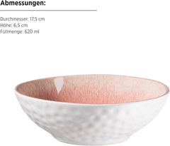 MÄSER 934111 Series Frozen, Set de Cuisine en Céramique pour 4 Personnes, Service Combiné à 16 Personnes avec Formes Organisées, dans un Service de Cuisine à Bière, Berry