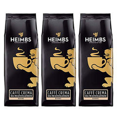 Caffè Crema pentru aparate de cafea complet automate, boabe întregi de 250 g, pachet de 3