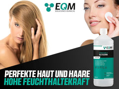 Glycérine végétale, 100% naturelle, hydratant naturel pour cheveux et peau, idéale pour les savons, shampoings, crèmes, 1 litre Douche et bain Naty Shop