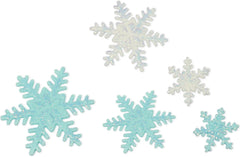 PME SF708 Emporte-pièce à Gaufrer Flocon de Neige, Petit, Moyen, Grand Format, Plastique, Blanc, 9,5 x 2 x 9,5 cm