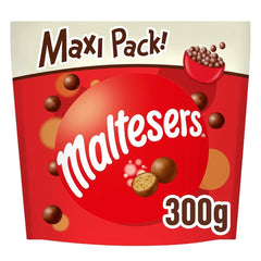 Maltesers, boules de chocolat au centre croustillant et léger, aéré, snack chocolaté, 1 paquet (1 x 300g)