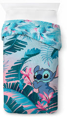 Parure de lit enfant Lilo And Stitch Floral Literie - enfant Naty Shop