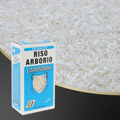 Risera Campanini Orez Risotto 500 g – Orez Risotto din Italia, Orez Riso Arborio, Risotto cremos