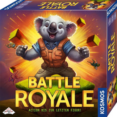 Kosmos 684037 Battle Royale, Action jusqu'à la dernière figurine ! Jeu familial pour 2 à 4 joueurs âgés de 8 ans et plus avec des éléments d'action spéciaux.