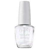OPI Nature Strong Base & Top Coat – formulă vegană cu ingrediente naturale – bază și top coat inspirate din îngrijirea pielii pentru unghii cu aspect sănătos instantaneu