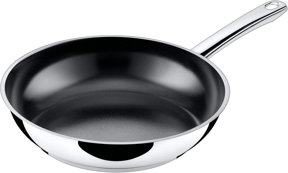 Tigaie de inducție Silit Talis 24 cm, oțel inoxidabil, acoperire ceramică, rezistentă la cuptor Oale si Tigai Naty Shop Transparent