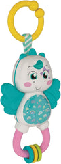 Clementoni 17778 - Hochet Petite Licorne - Sonaglio Neonato Con Massaggiagengive, Giocattolo Bambini 3 Mesi, Rafforza Le Capacità Motorie E Sensoriali - Made in Italy Jucarii Bebe Naty Shop
