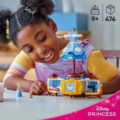 Robe LEGO Ç€ Disney Princess Cendrillon, jouet pour garçons et filles à partir de 9 ans - comprend un cintre, une mini-poupée Cendrillon et une figurine de souris - Creative Playset 43266 Jeux de construction Beuche den LEGO-Store