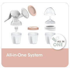 Recipiente pentru lapte matern NIP First Moments 150 ml, 4 bucăți: stivuibile și etanșe Accesorii Hrana si Alaptare Bebe Naty Shop