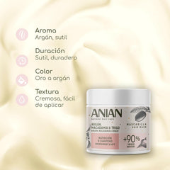 ARGÁN nutrition y suavidad mascarilla 350 ml Masque capillaire Naty Shop