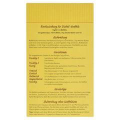 Demeter Bauck Hof Bio Dinkel Wafflen, 200 G Mélange pour la pâtisserie et la cuisine Naty Shop