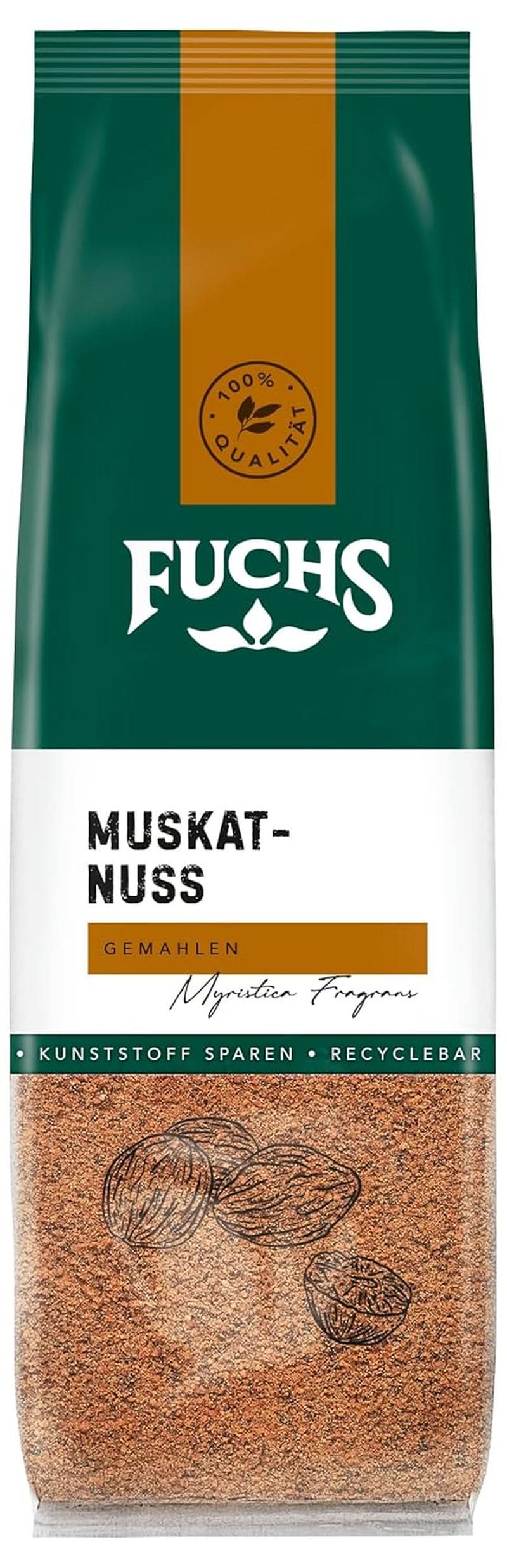 Fuchs - Noix de muscade moulue, 50 grammes Condimente Naty Shop